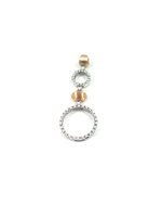 Pendente Nanis Donna Papete in Oro rosa Diamante 0.39 Ct PS15-456 - PS15-456
